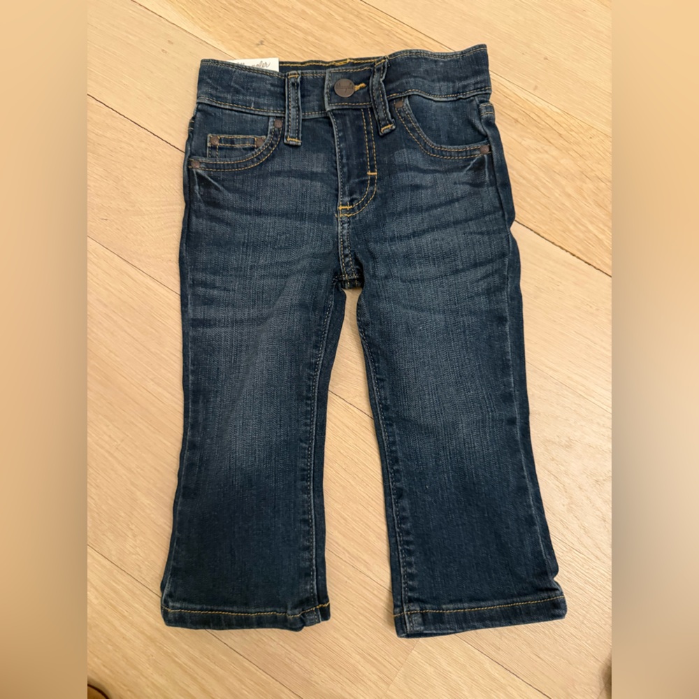 Wrangler 18 M Baby Denim Jeans - Dark Blue